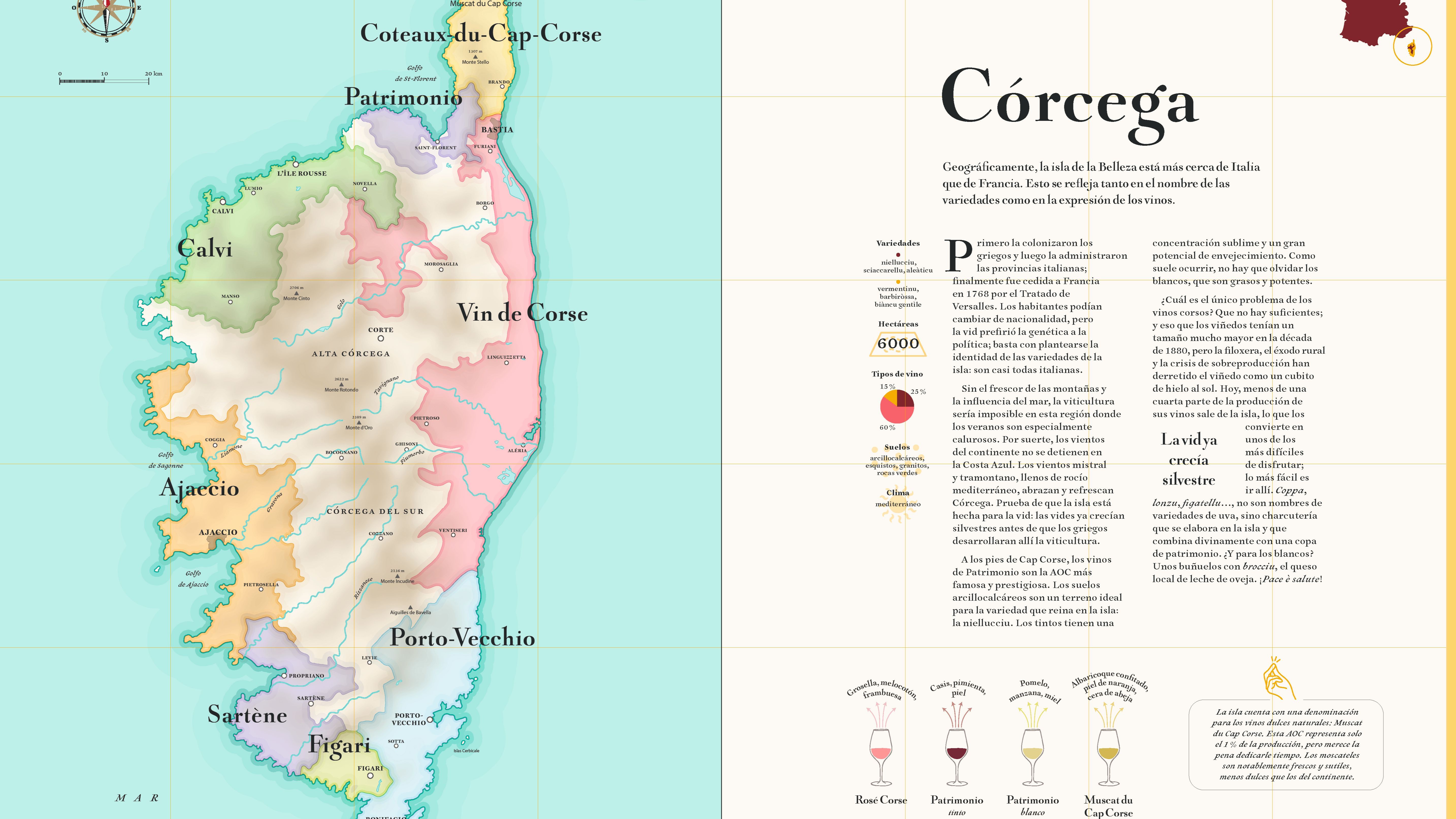 Ruta de los vinos franceses