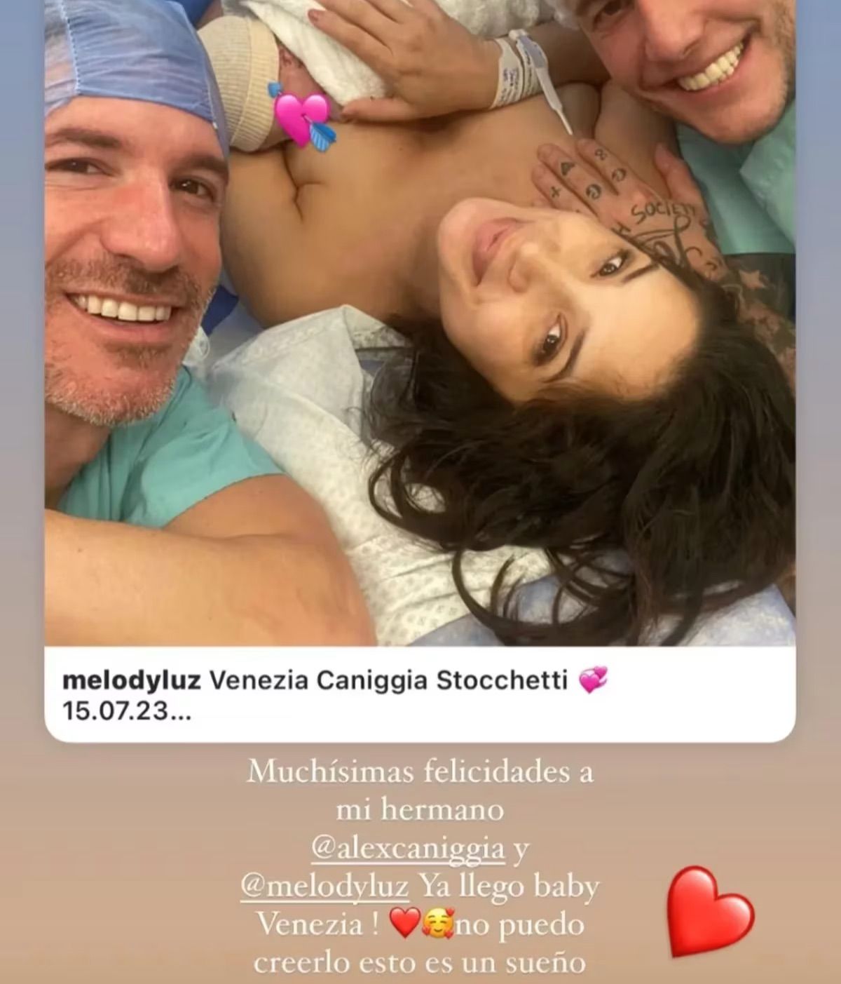 felicidad nacimiento