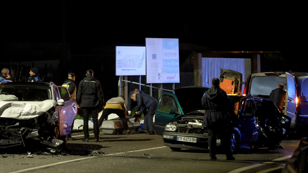 Accidente mortal de coche en Marín, en Pontevedra