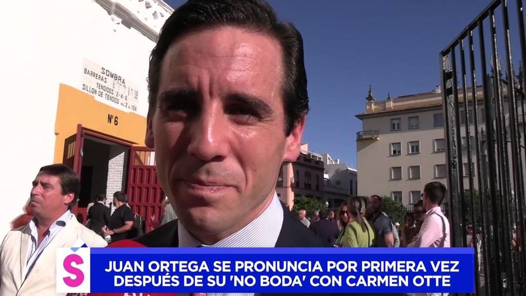 Primeras palabras de Juan Ortega