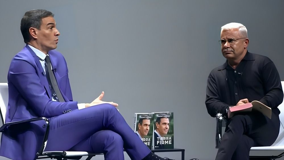 Jorge Javier Vázquez ha presentado el libro de Pedro Sánchez