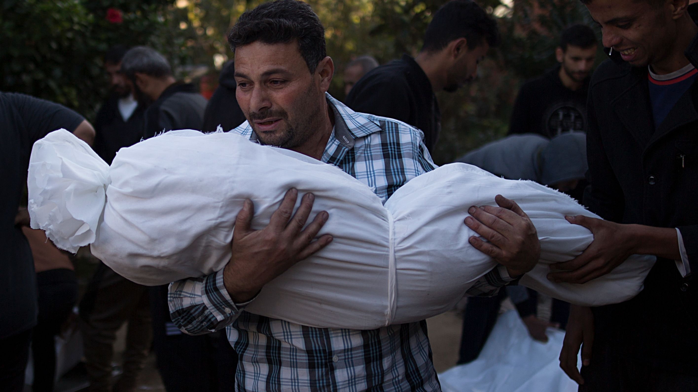 Este es un ejemplo de las terribles imágenes de Gaza con las que se ha comparado esta campaña