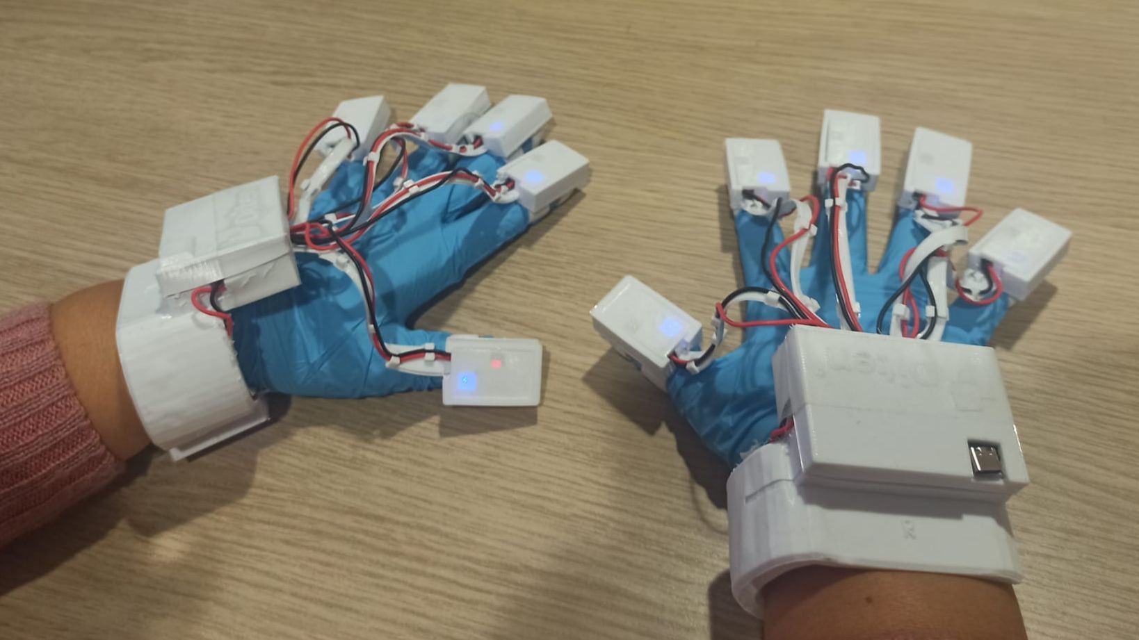 Guantes para detectar el parkinson