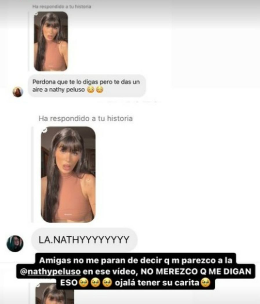 Keyla Suárez a veces lleva peluca