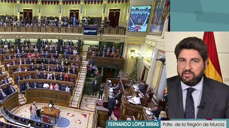 López Miras, sobre la comparación de Feijóo entre la ley de amnistía y el 23F: "Hay muchos paralelismos"