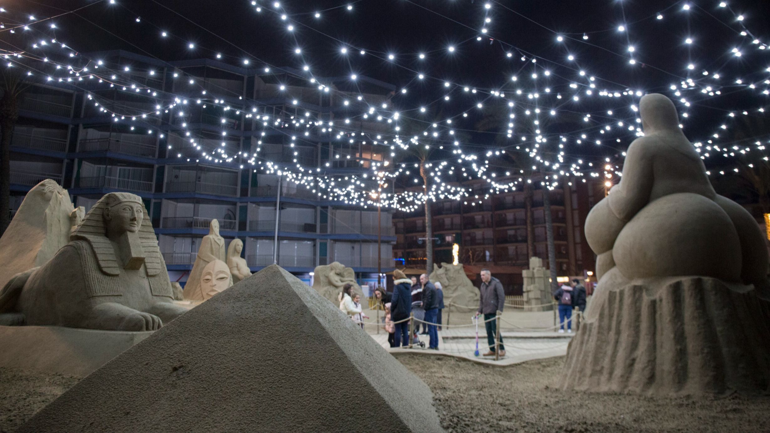 Pesebre Monumental de Arena de La Pineda en Vila-seca