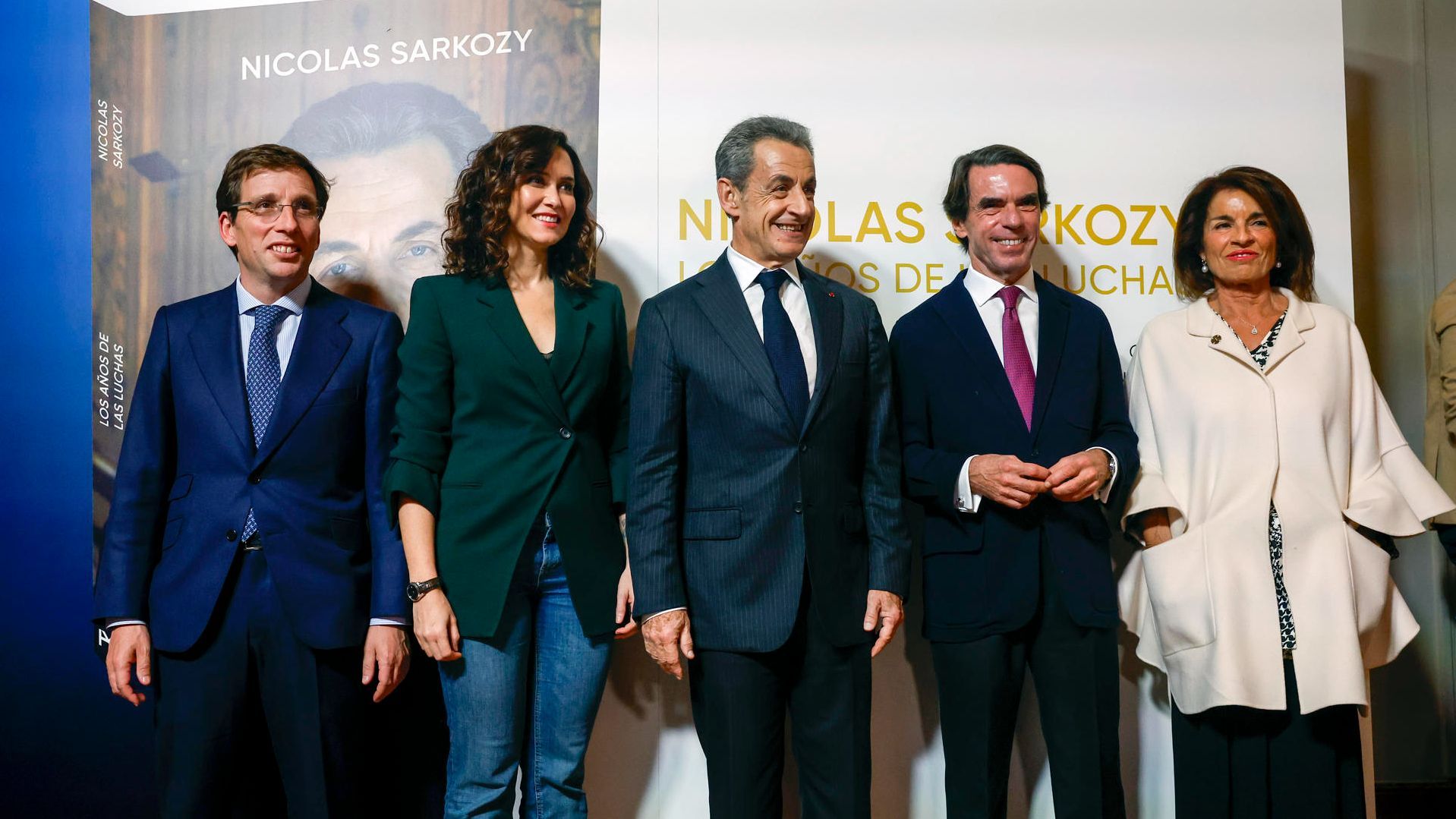 Presentación del libro de Nicolas Sarkozy
