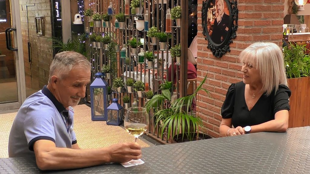 Mª José ve a su difunto marido en los ojos de su cita de ‘First Dates’: “Me ha dado una impresión”