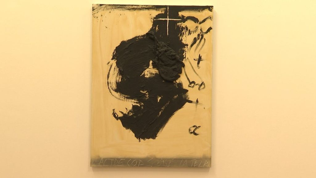 Autorretrato de Tàpies