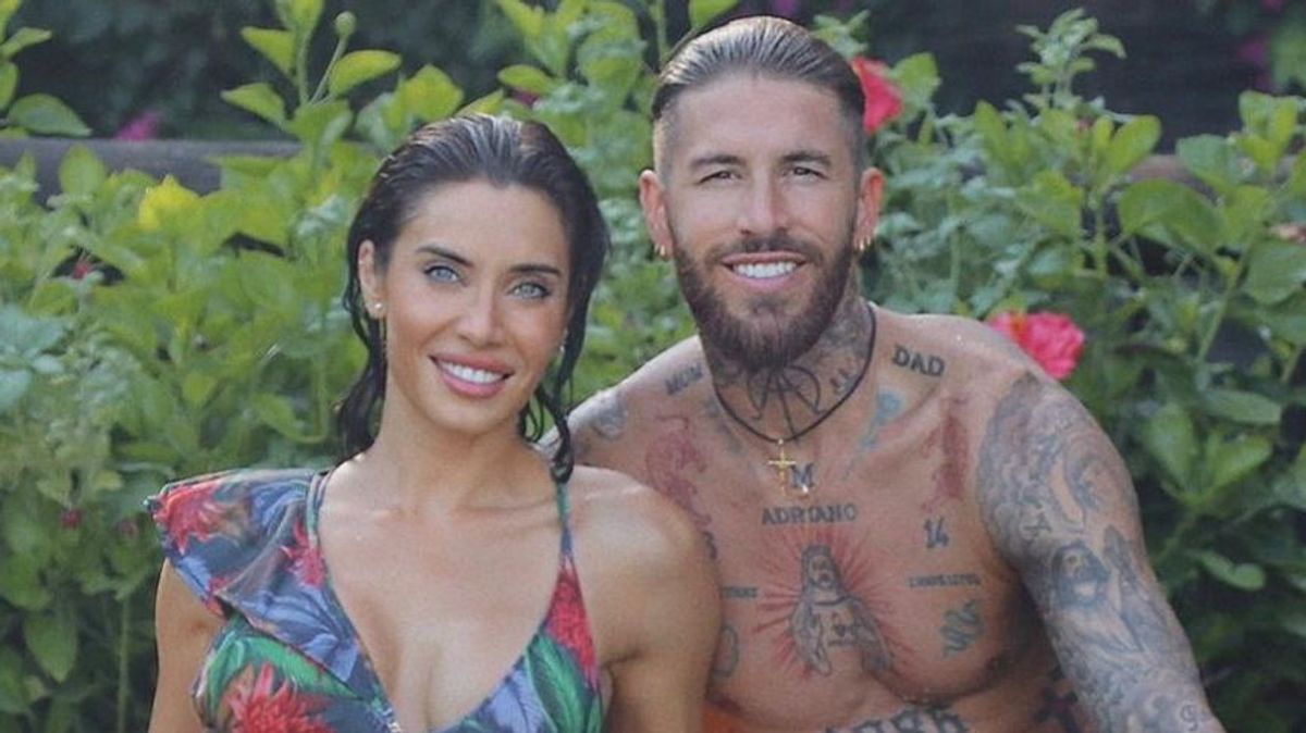 Pilar Rubio y Sergio Ramos.