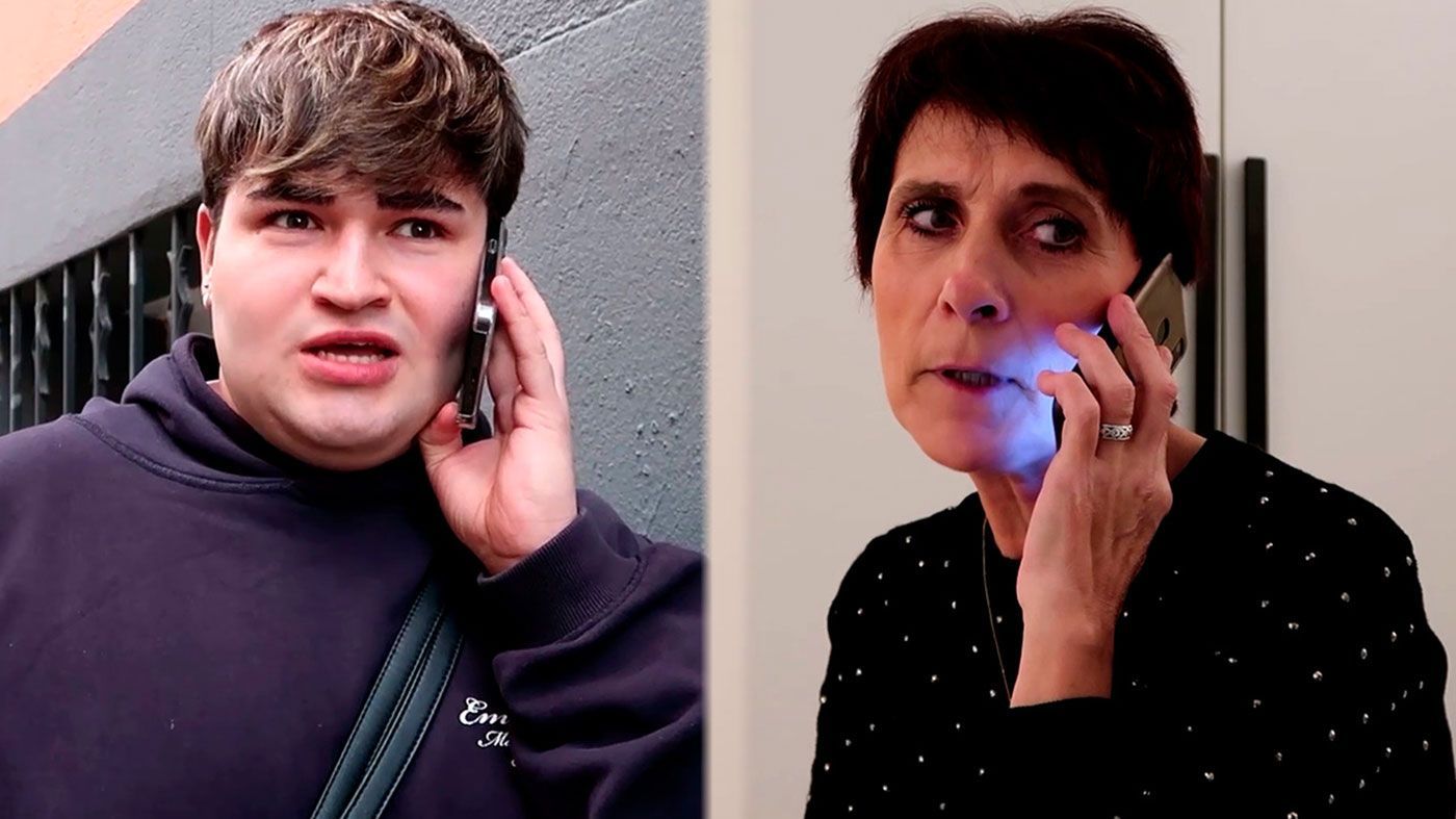 La madre de Jorge Cyrus, preocupada por la cita de su hijo - Los Cyrus in the city
