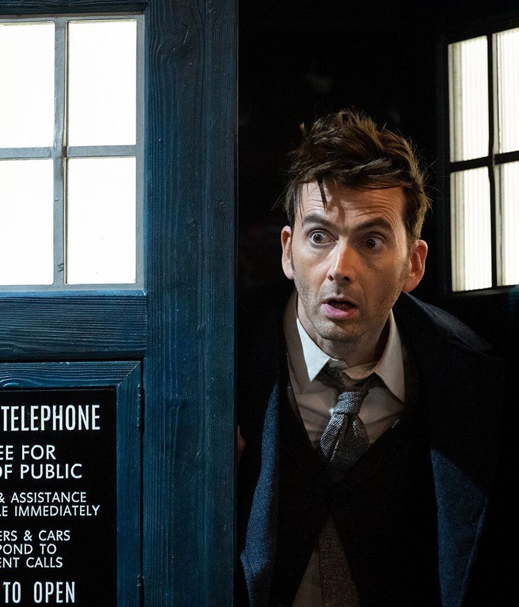 Enorme David Tennant como el buen Doctor.