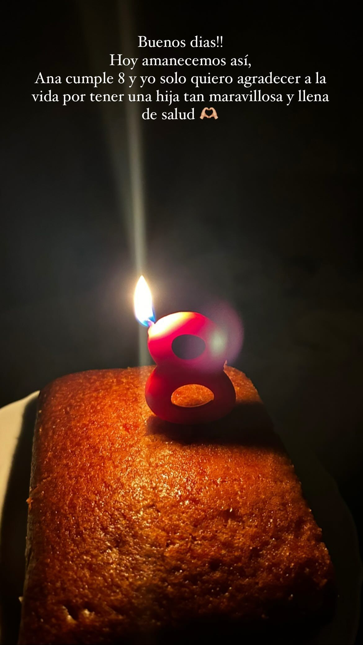 La sorpresa de Irene Rosales a su hija