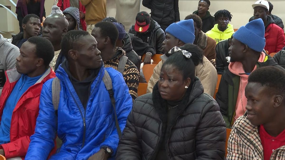 Migrantes senegaleses en Guissona