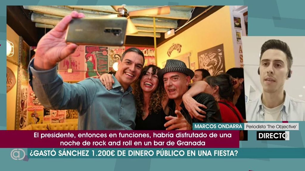 La fiesta de Pedro Sánchez