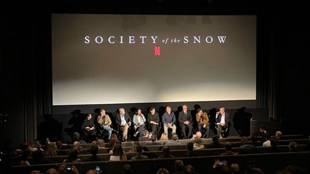 Presentación de 'La Sociedad de la Nieve'