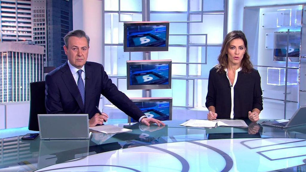 Con José Ribagorda y Ángeles Blanco Informativos Telecinco 2023 Mediodía 16/12/2023