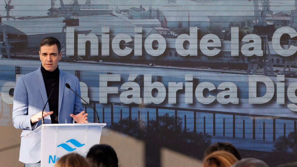 Pedro Sánchez preside el arranque de la nueva fábrica digital de Navantia Ferrol