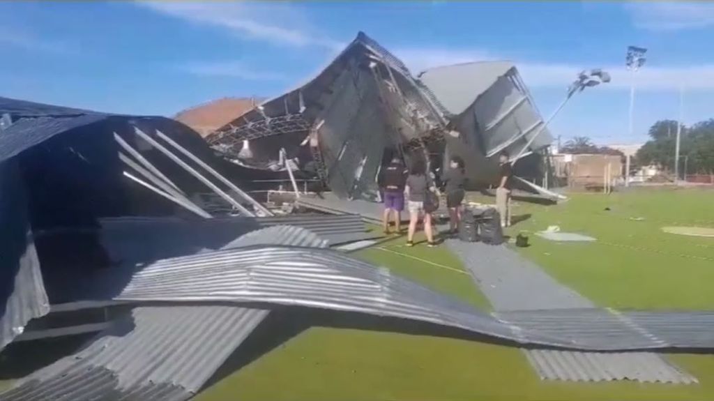 Colapsa un techo por los fuertes vientos en Argentina: deja al menos 13 fallecidos