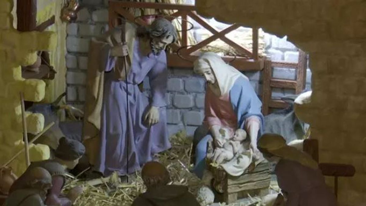 Secuestran al Niño Jesús del belén en Sant Vicent del Raspeig y exigen 2.000 euros