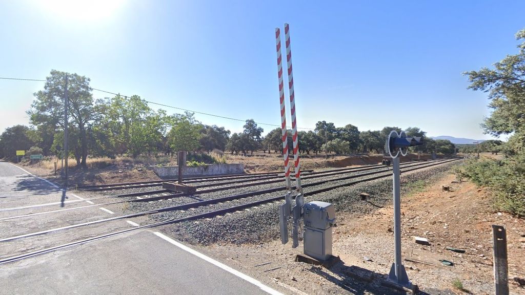 Vías ferroviarias a su paso por el término municipal de Setenil, en Cádiz