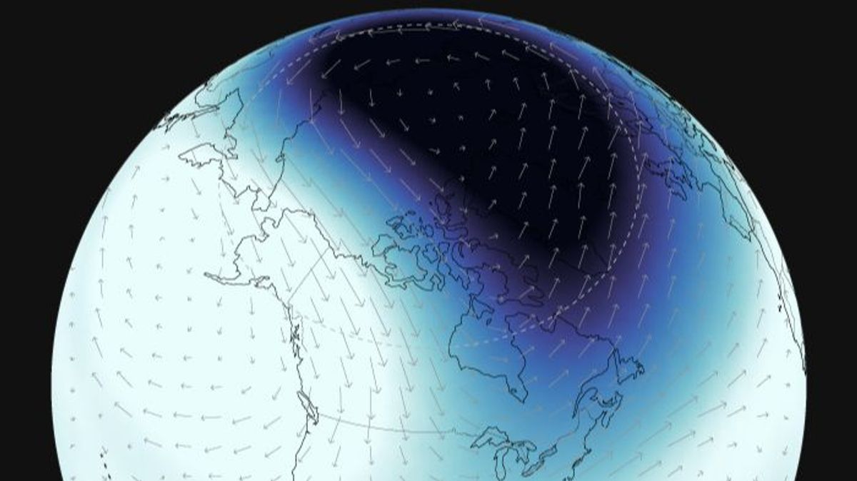 Avisan del posible debilitamiento del vórtice polar: el frío invernal podría ser más que notable en enero