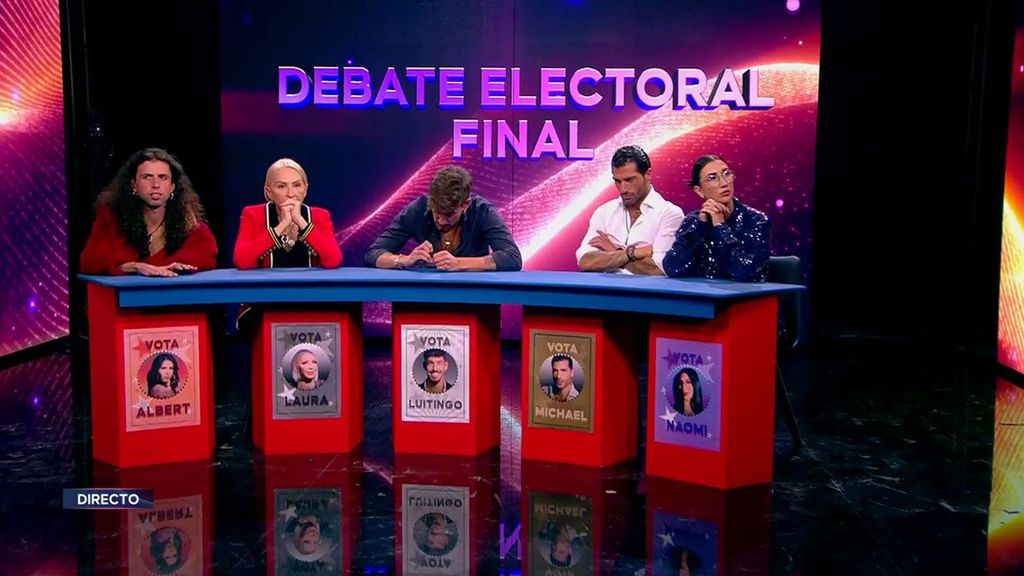 El debate electoral de los finalistas Gran Hermano VIP Gran Hermano VIP 8 Debate 14