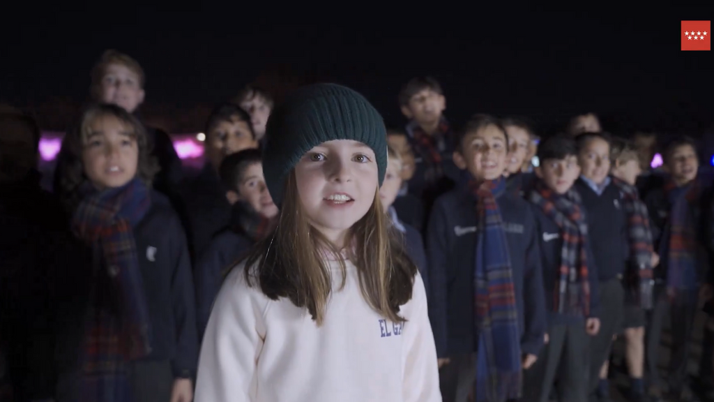 El videoclip con el que Ayuso ha felicitado la Navidad desde la Comunidad de Madrid