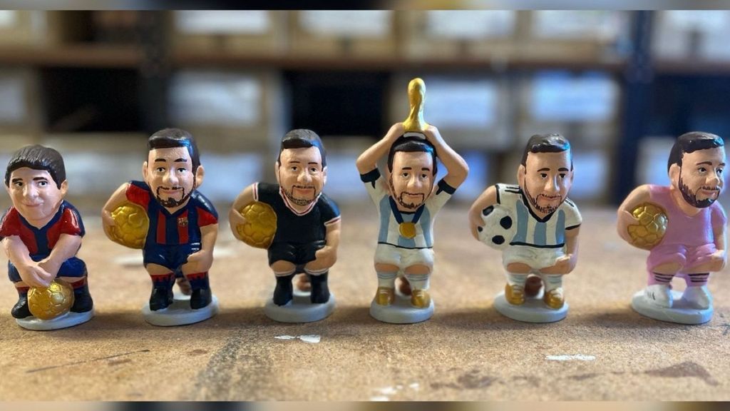 Los 'caganers' de Leo Messi