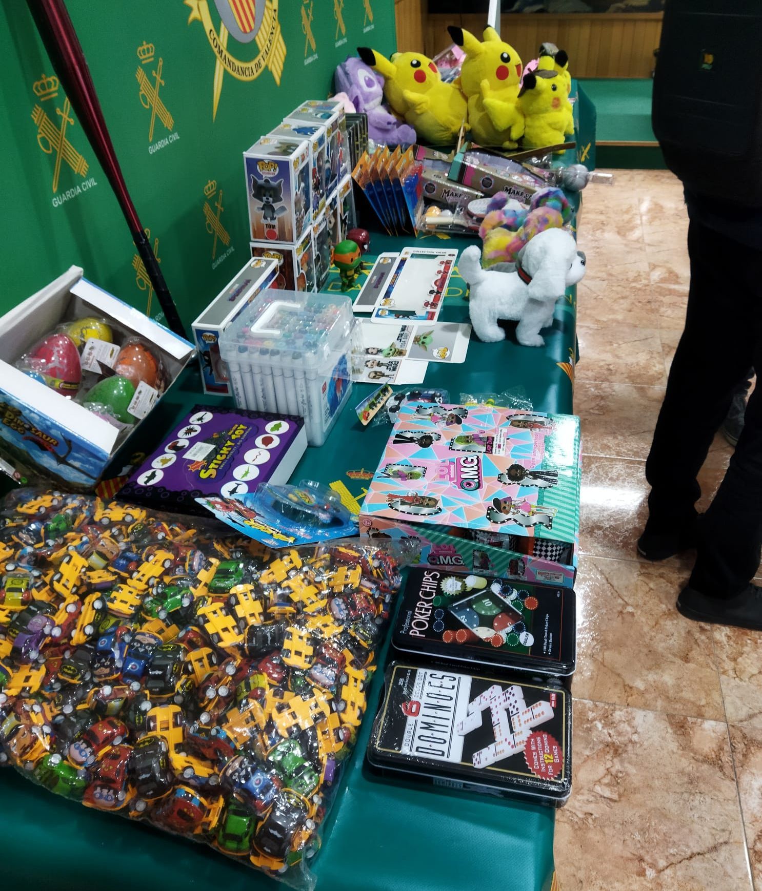 Juguetes incautados