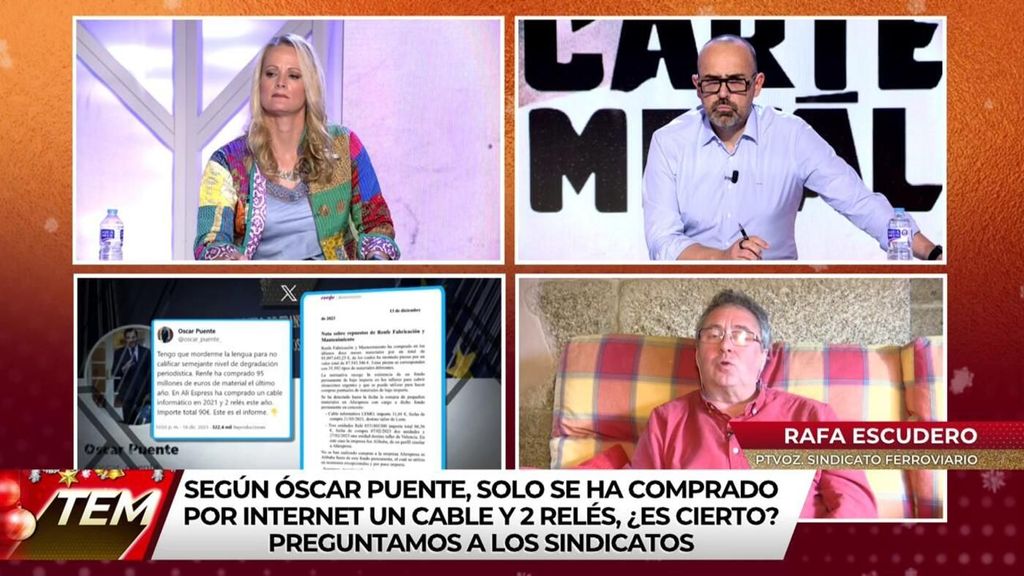 El tenso encontronazo entre Rafa Escudero y Zaida Cantera Todo es mentira 2023 Programa 1239