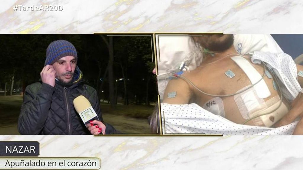 El hombre que ha recibido una puñalada en el corazón pide justicia: “No podré volver a coger a mis hijos”