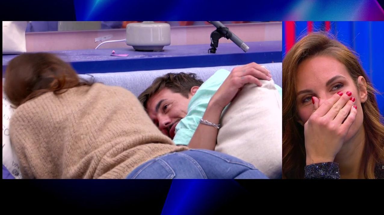 Jessica Bueno ve en directo imágenes de ella junto a Luitingo en la casa de Guadalix