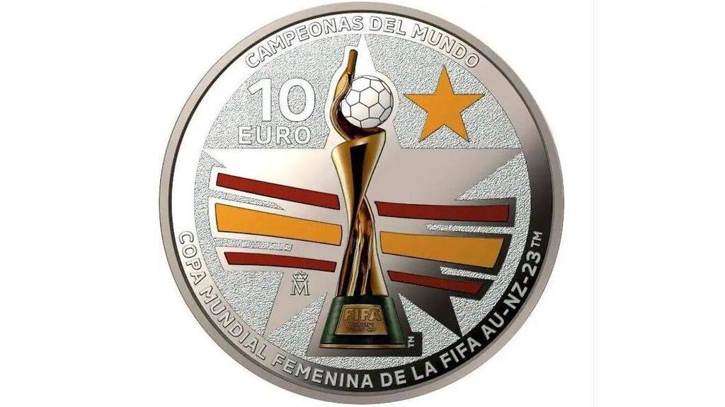 La FNMTacuñará una moneda dedicada a la Selección de fútbol femenino por su victoria en el Mundial