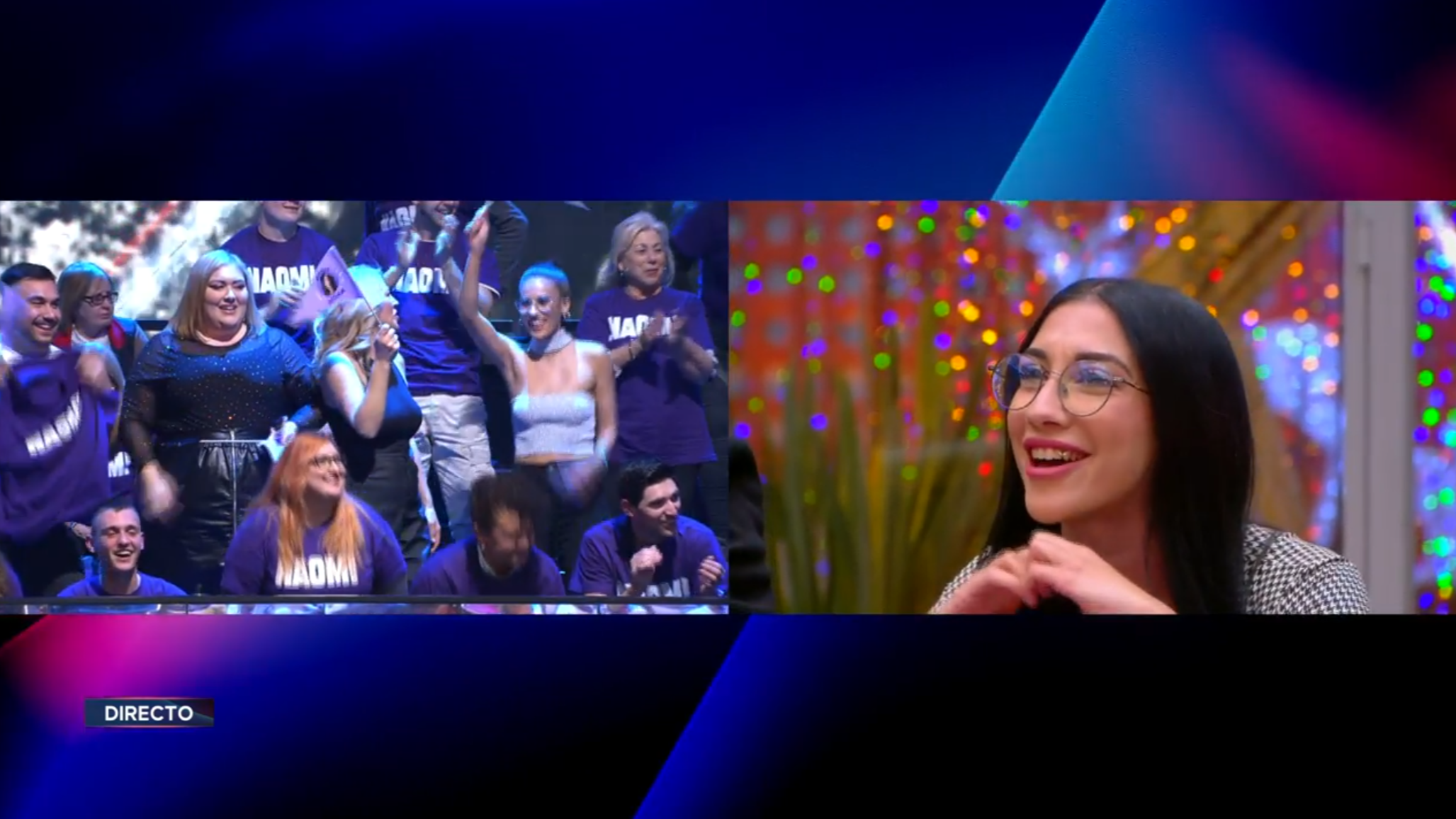 Las hinchadas de los finalistas revolucionan el plató: sus cánticos hacen emocionarse a los vips