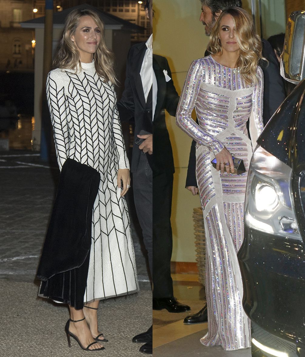 Laura Vecino con vestidos de Teresa Helbig