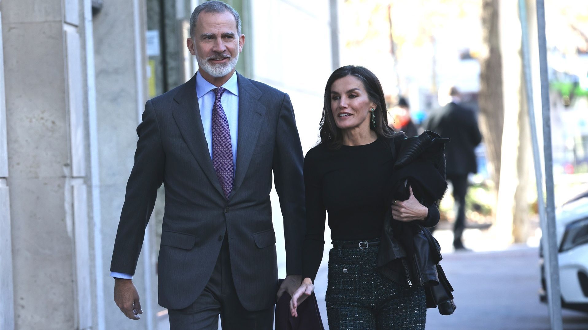 Los reyes Felipe y Letizia