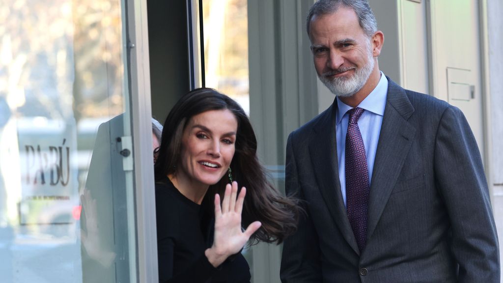 Los reyes Felipe y Letizia