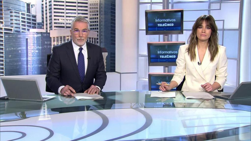 Con David Cantero e Isabel Jiménez Informativos Telecinco 2023 Mediodía 21/12/2023