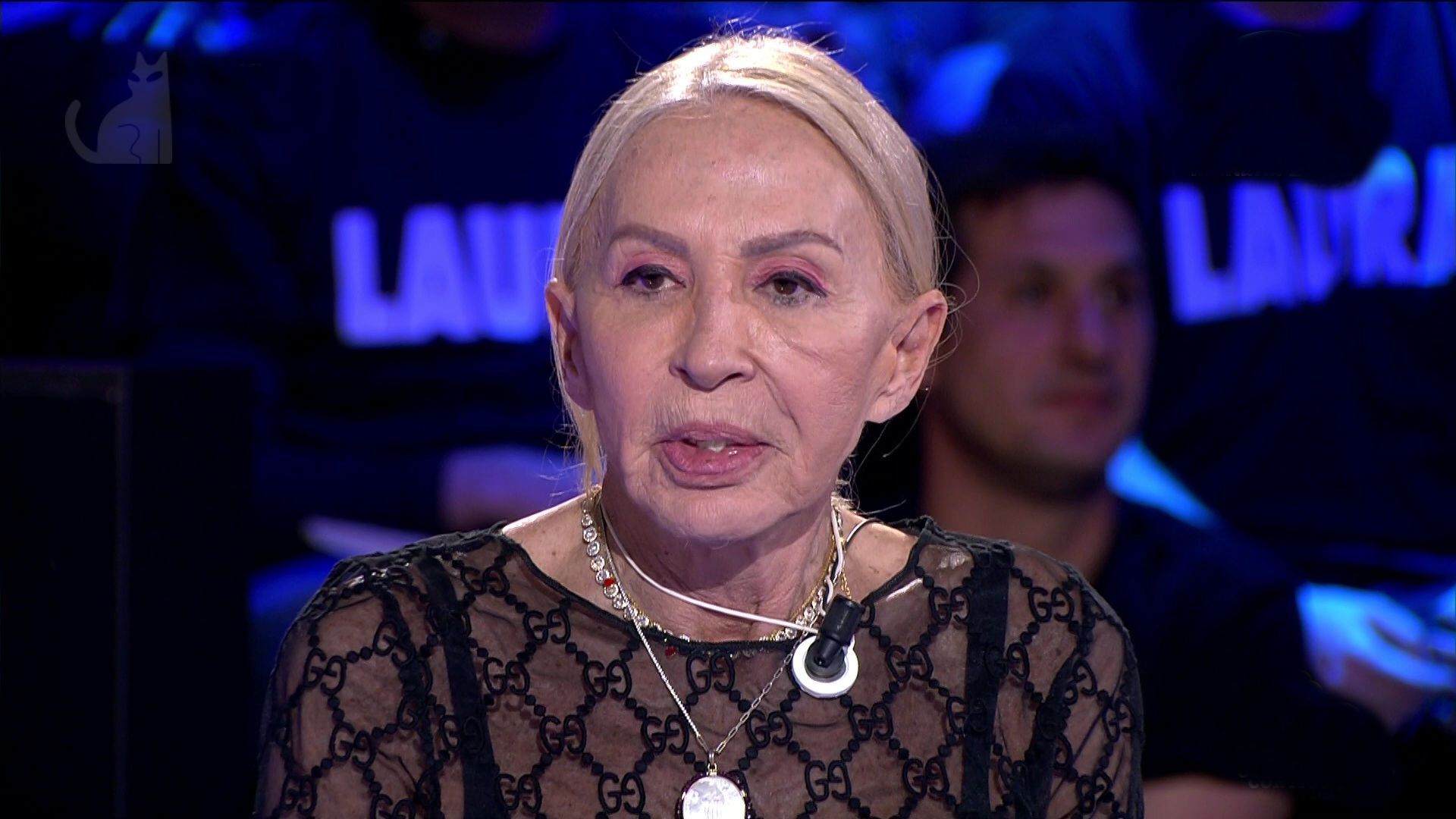 Laura Bozzo en plató