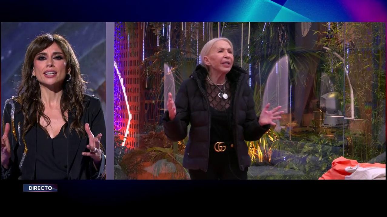 Laura Bozzo habla con Marta Flich tras su expulsión