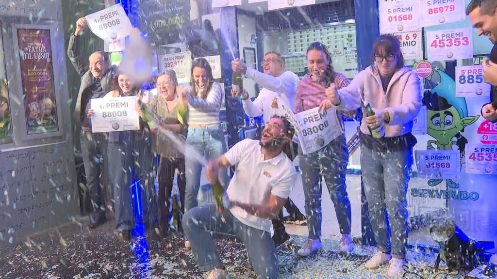 Celebración en la administración del centro comercial de las Arenas en Barcelona