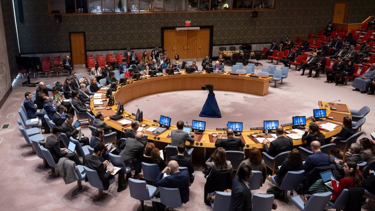 Reunión en el Consejo de Seguridad de Naciones Unidas