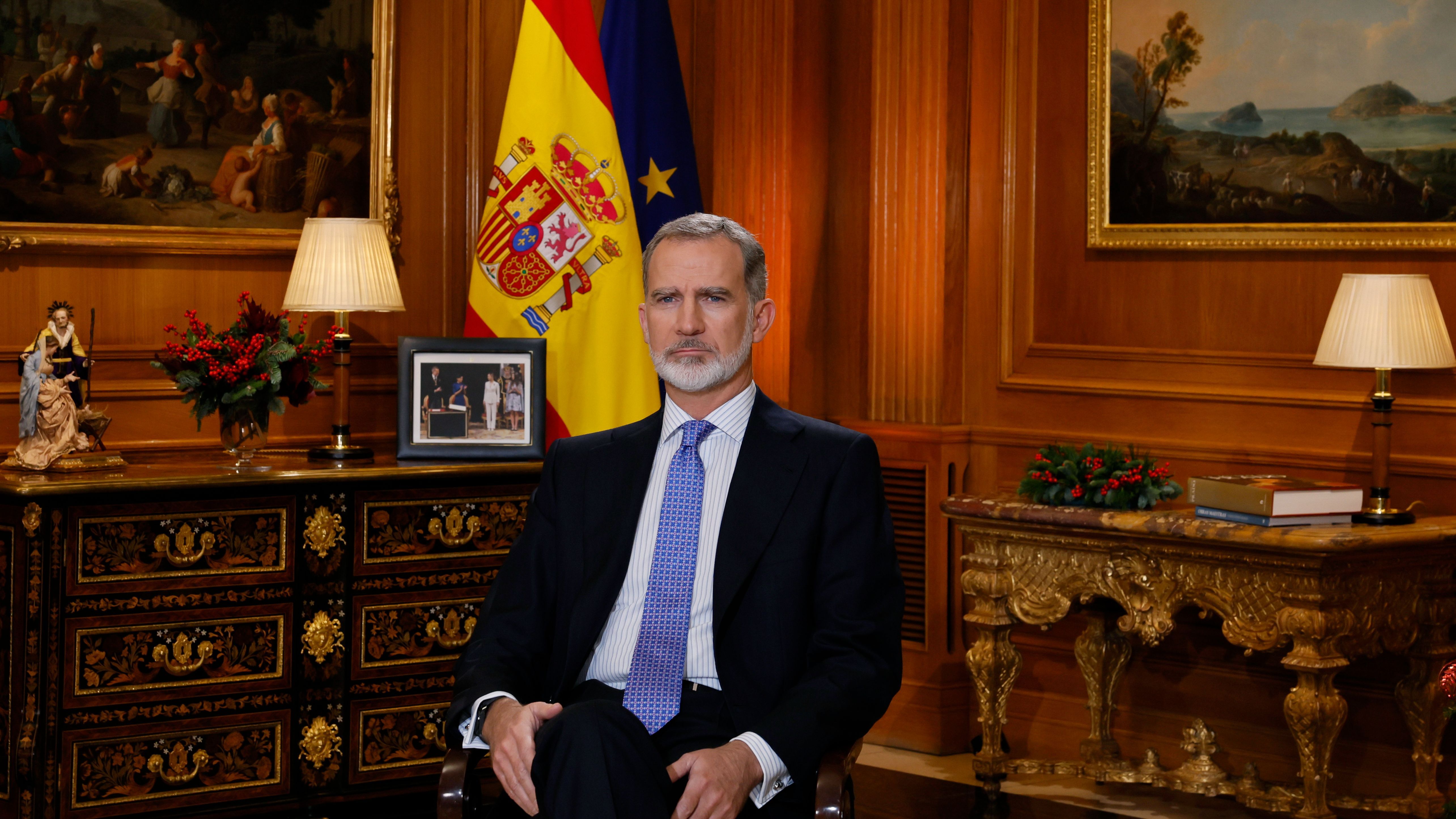 Discurso íntegro de Navidad 2023 del rey Felipe VI: "Fuera de la Constitución no hay una España en paz y libertad"