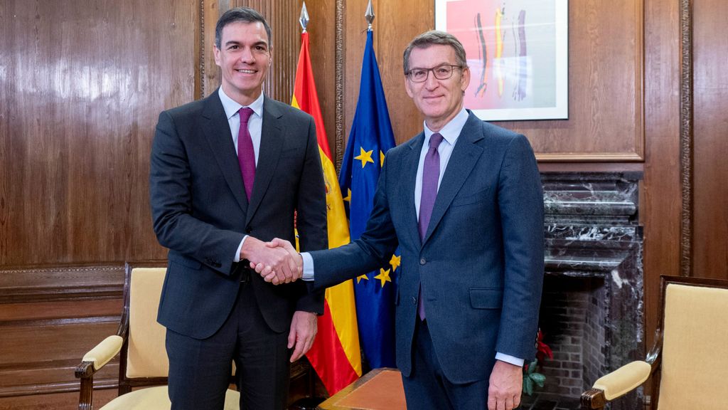 Pedro Sánchez y Alberto Núñez Feijóo