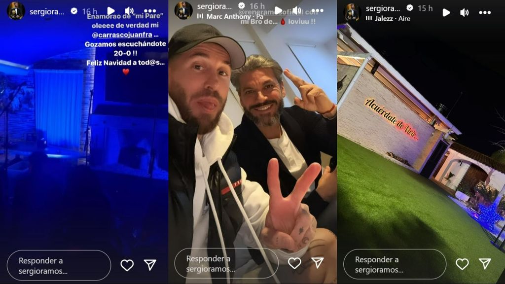 El álbum navideño de Sergio Ramos