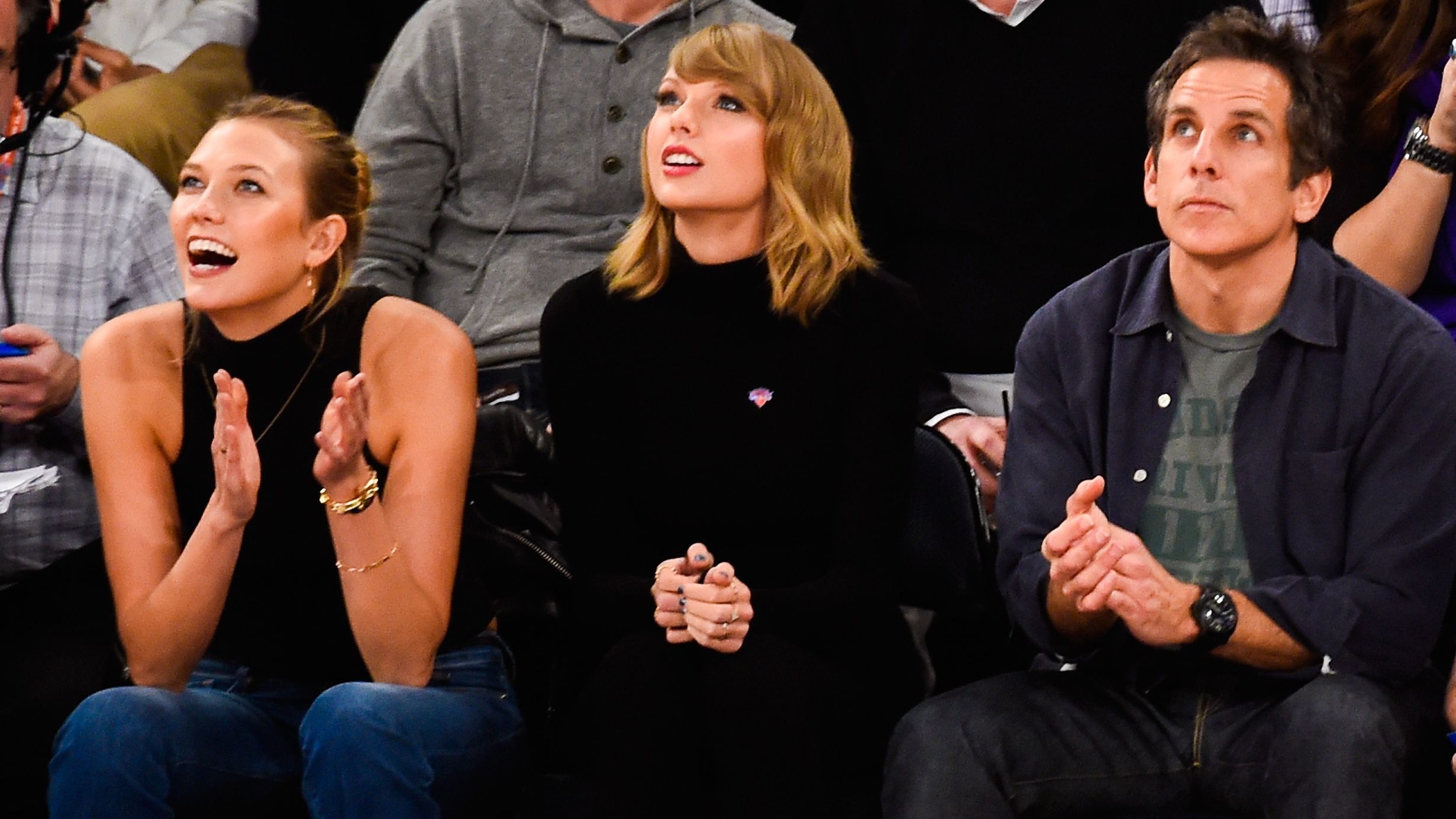Karlie Kloss, Taylor Swift y Ben Stiller