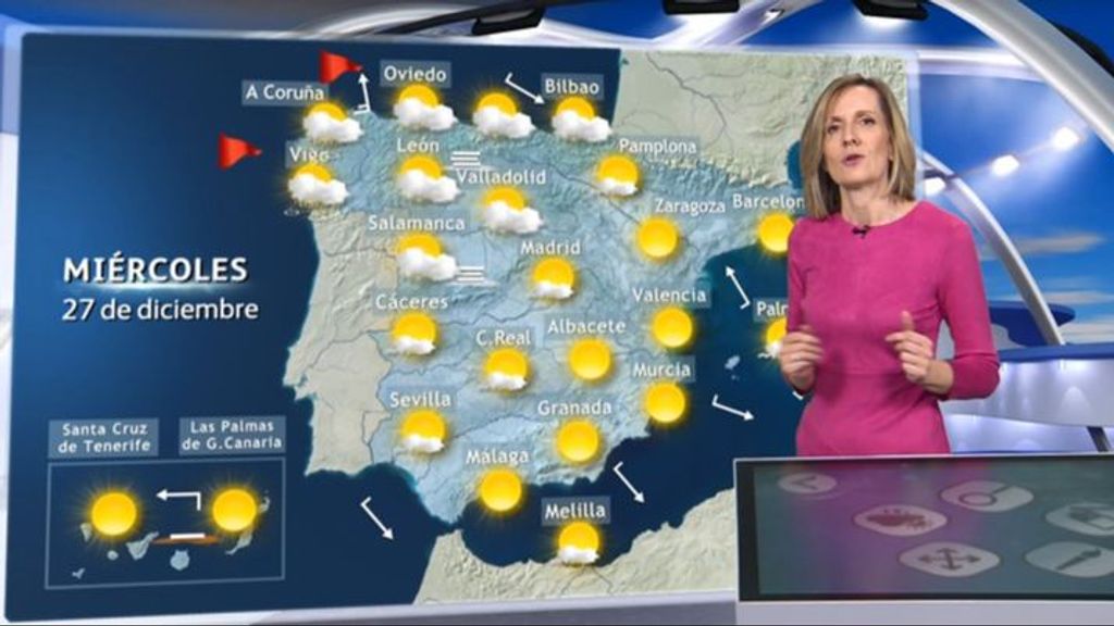 La predicción meteorológica con Rosalía Fernández