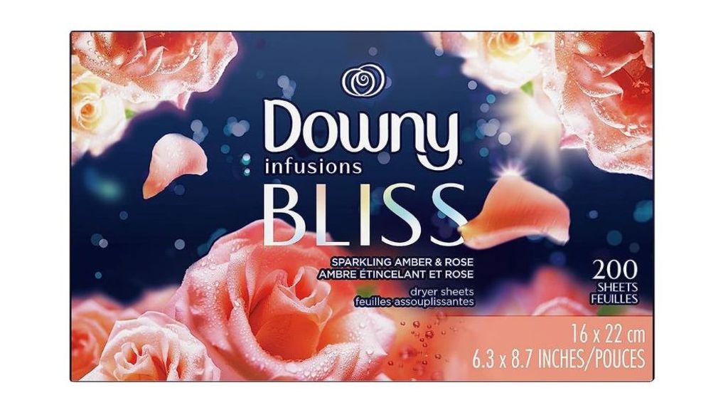 Hojas de suavizante para secadora de Downy