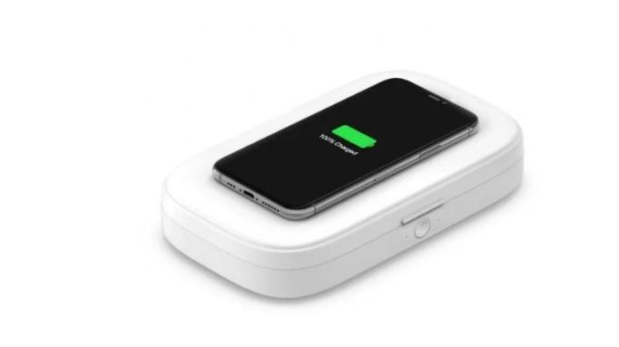 Cargador Inalámbrico y Esterilizador UV Belkin